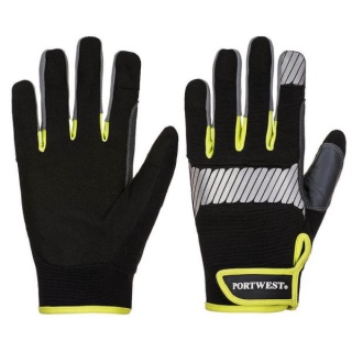 Portwest A770 - PW3 General Utility Glove. High Performance Multi-Purpose Glove with Reflective Tape.